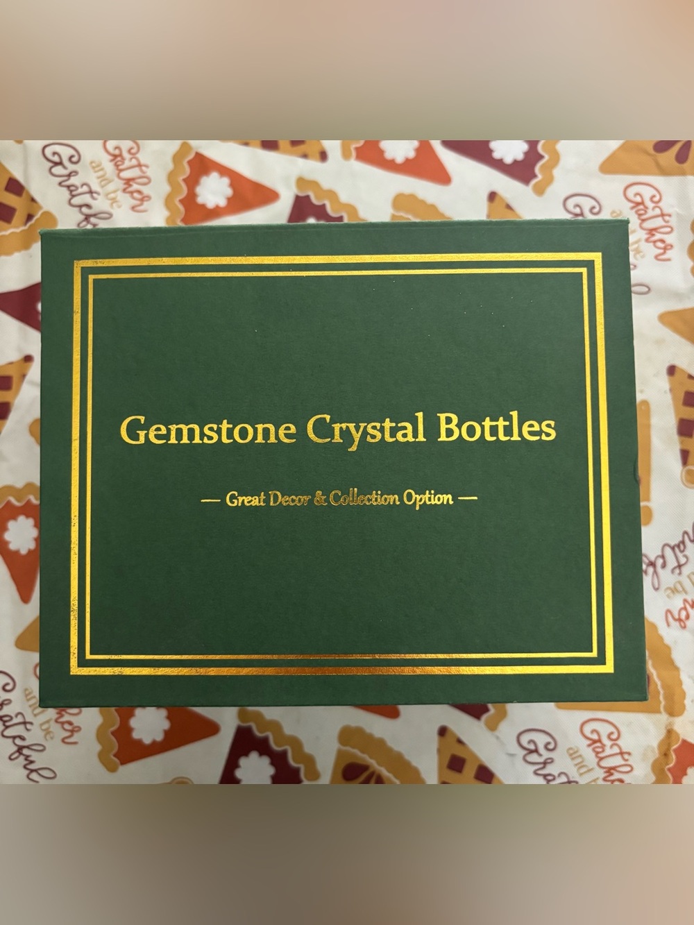 48 Piece of Different Crystals, Stones, Gemstones in Mini Bottles